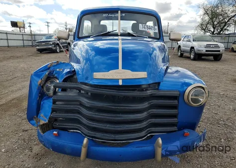 1952 Chevrolet Uk from USA, damaged, VIN KBA796124